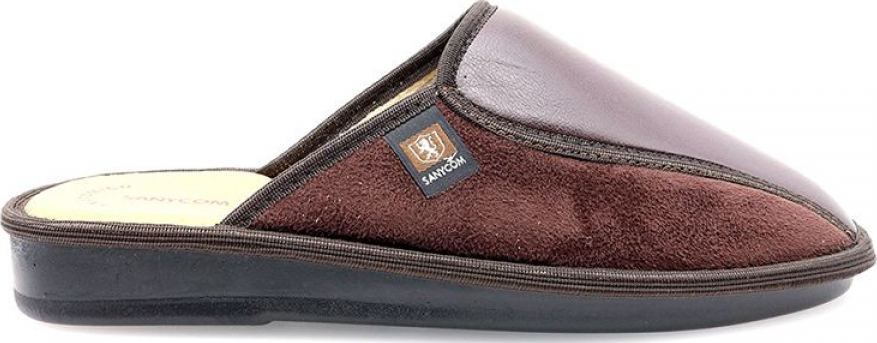 Mule cuir homme