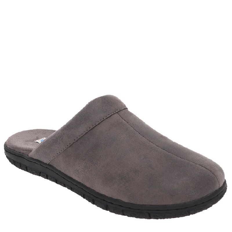 Mule cuir homme