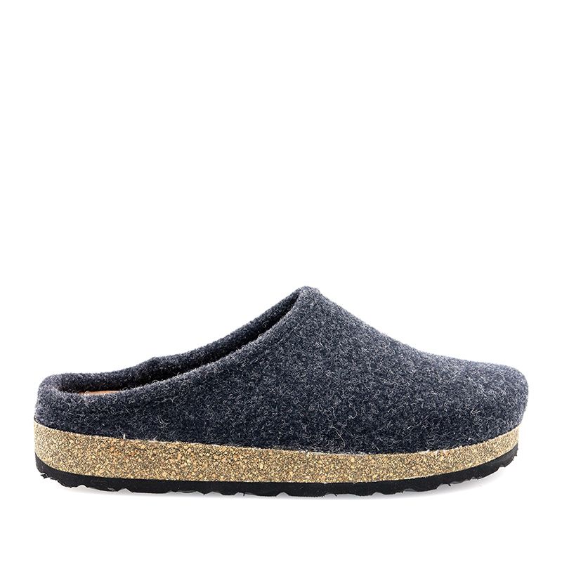 Mule tissus homme